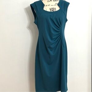 Shelby & Palmer Teal Midi Dress